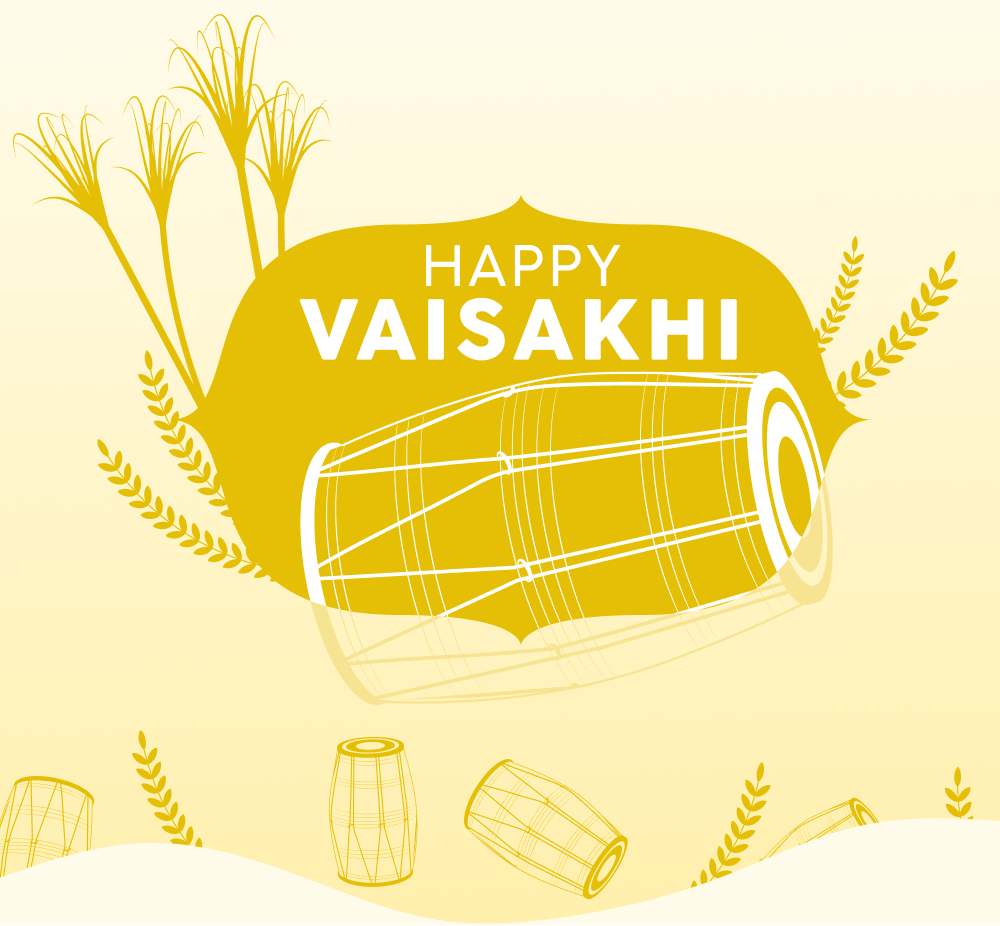 Happy Vaisakhi 🙏 - Beauty And The Button